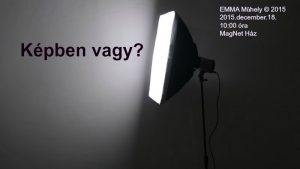 EMMA Műhely 6: Képben vagy?